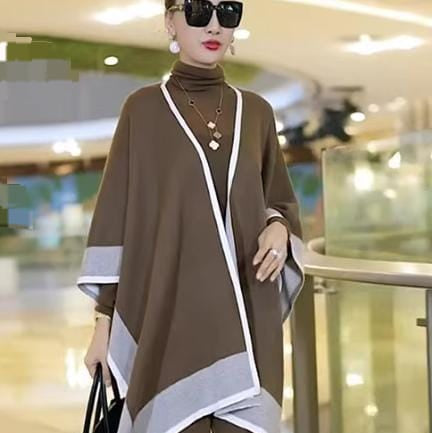 Erabella Winter Coord Set -With Cape