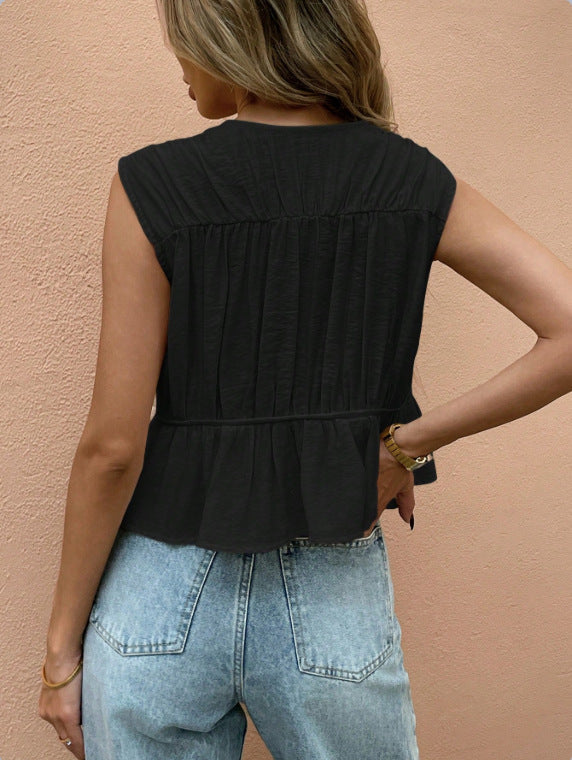 Romilly Knot Layered Top