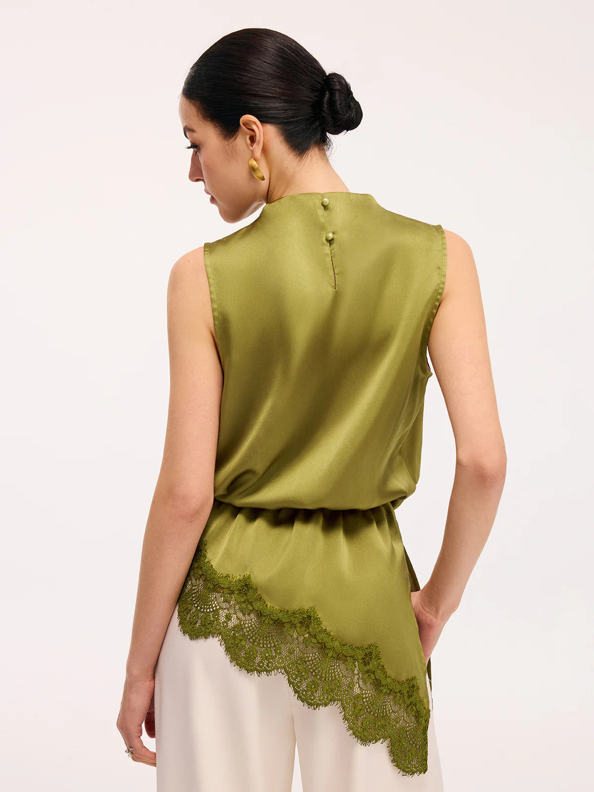 Cathy Statement Sleeveless Top