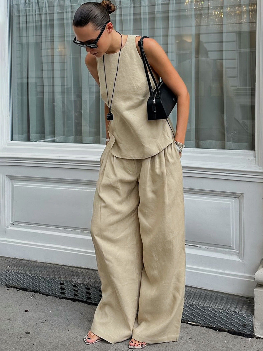 Myra Vest Coord Pant Set
