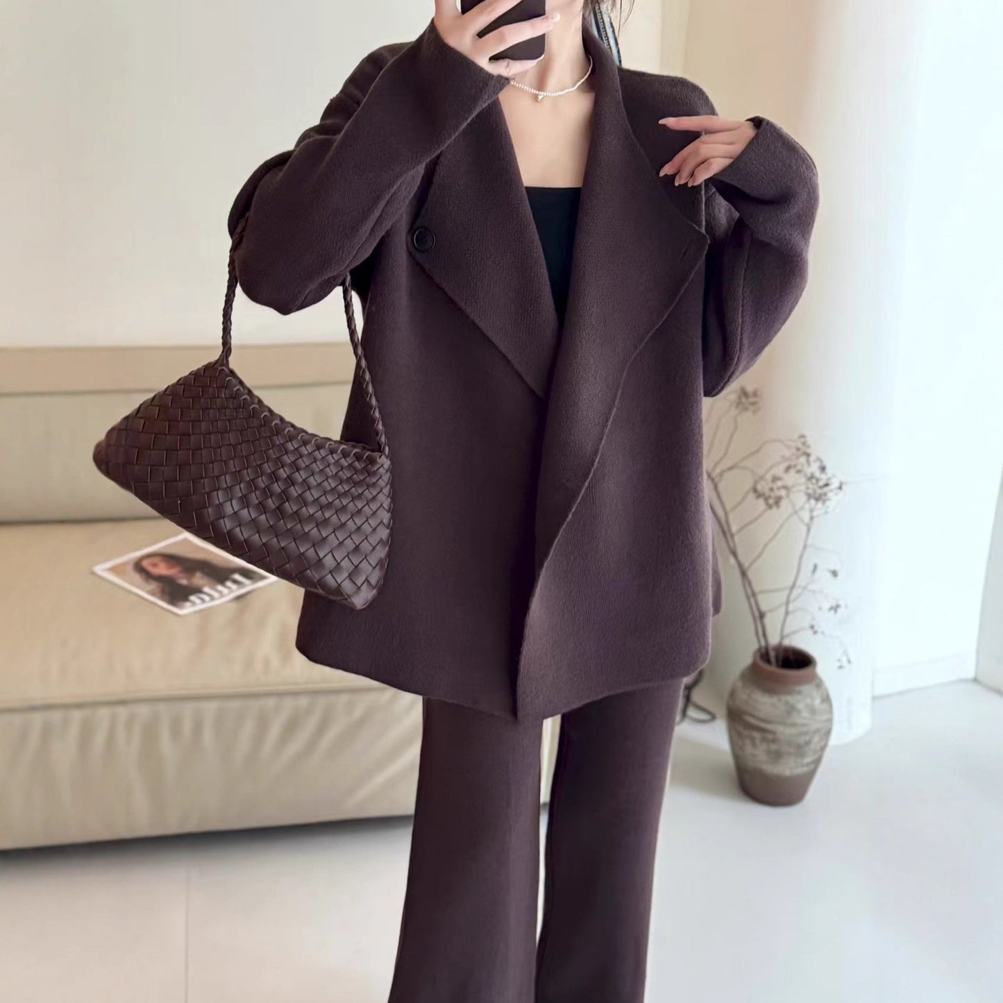 Emy Premium Coord Set With Belt