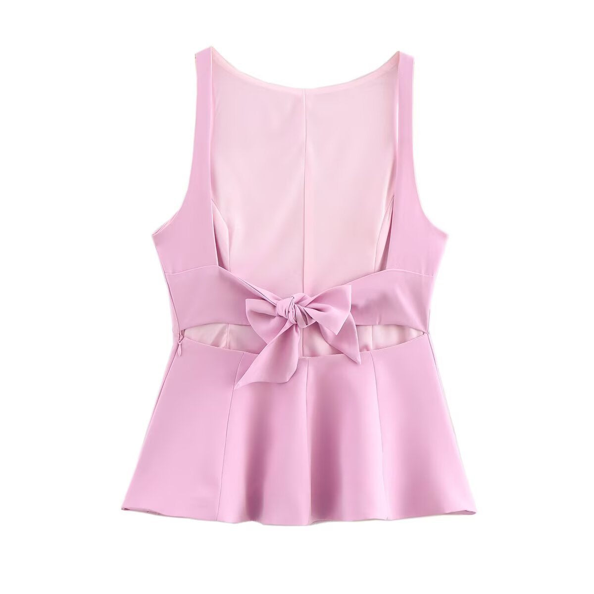 Zilla Statement Summer Top In Pink