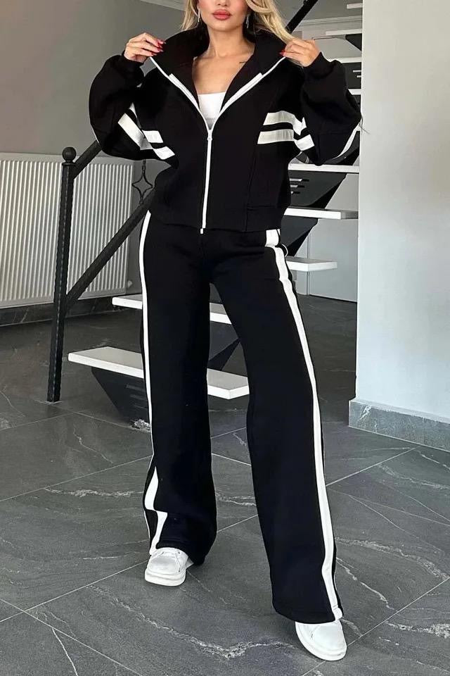 Nora Comfortable Premium Tracksuit In Brown