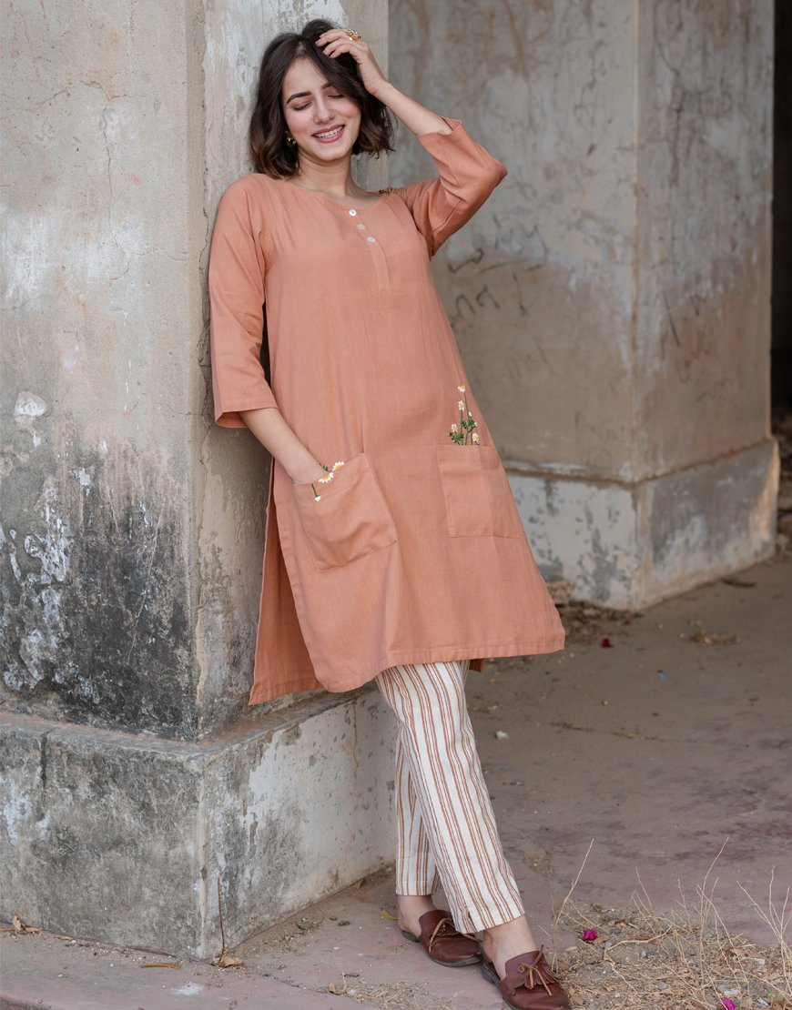 Caramel Brown Co-ord Set