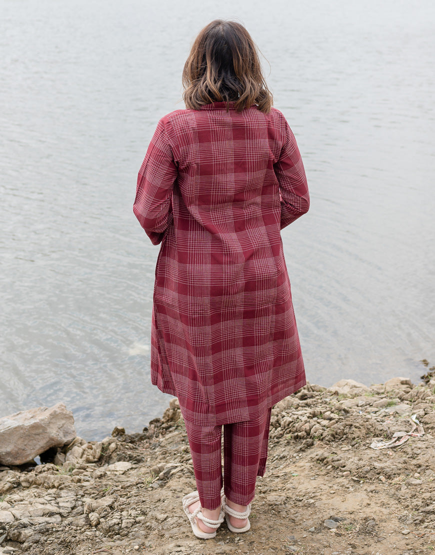 Cranberry Maroon Co-ord