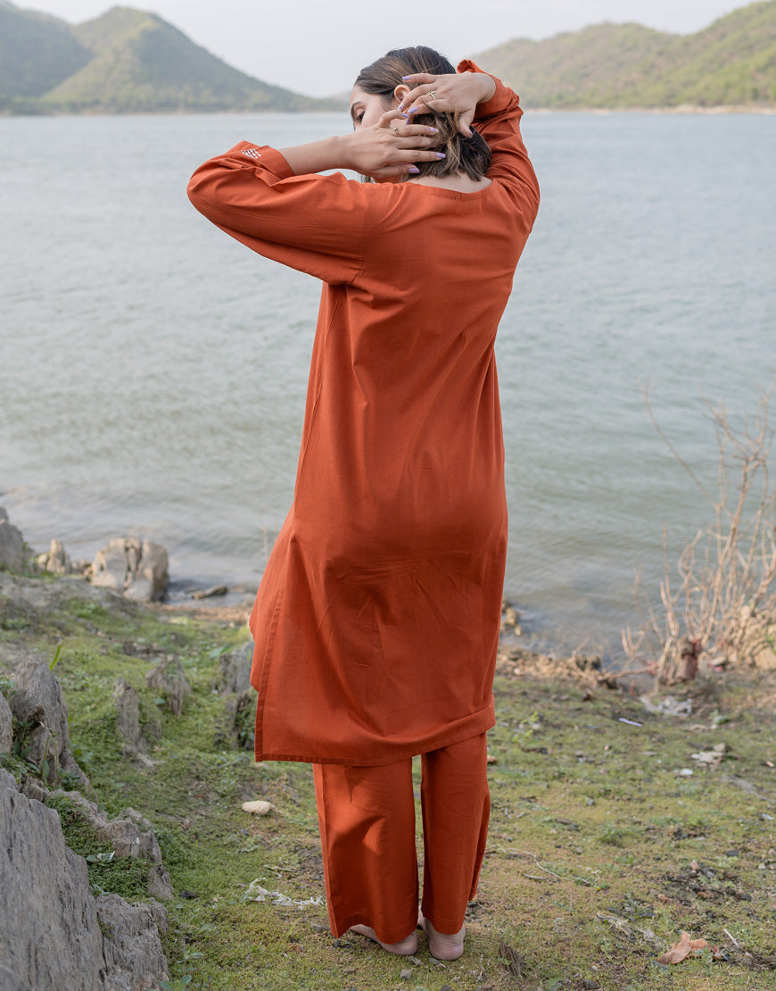 Dust Orange Co-ord