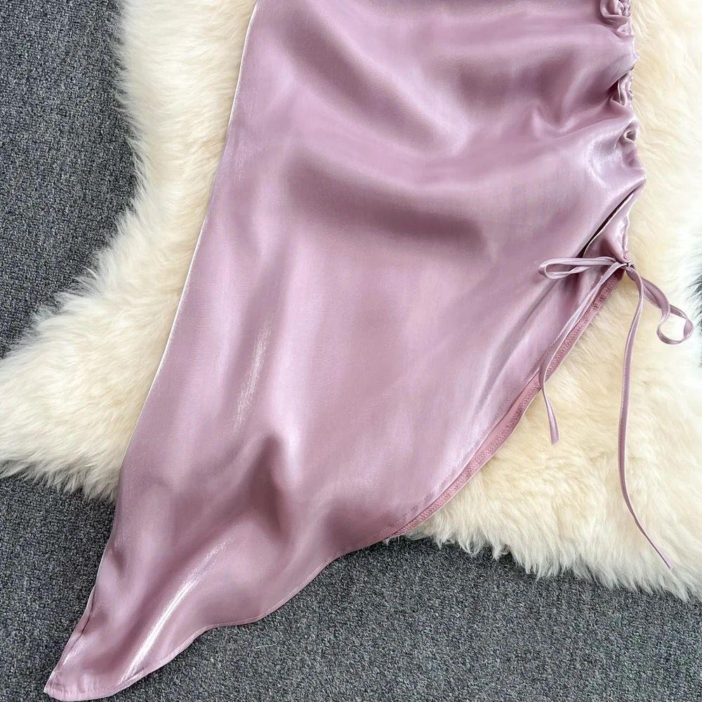 Etta Luxury Dress In Lilac