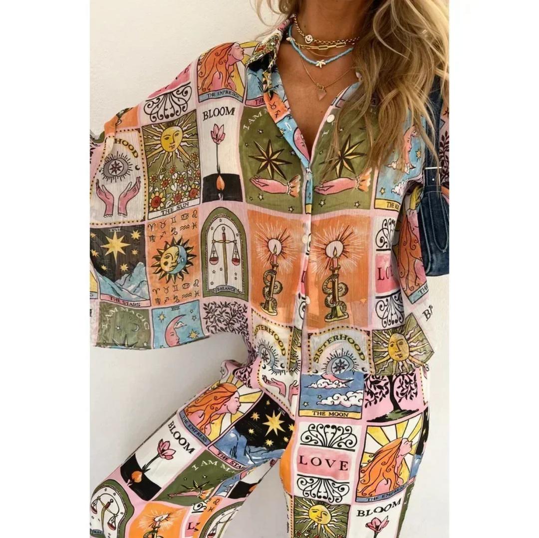 Jaimey Abstract Coord Set In Multicolor