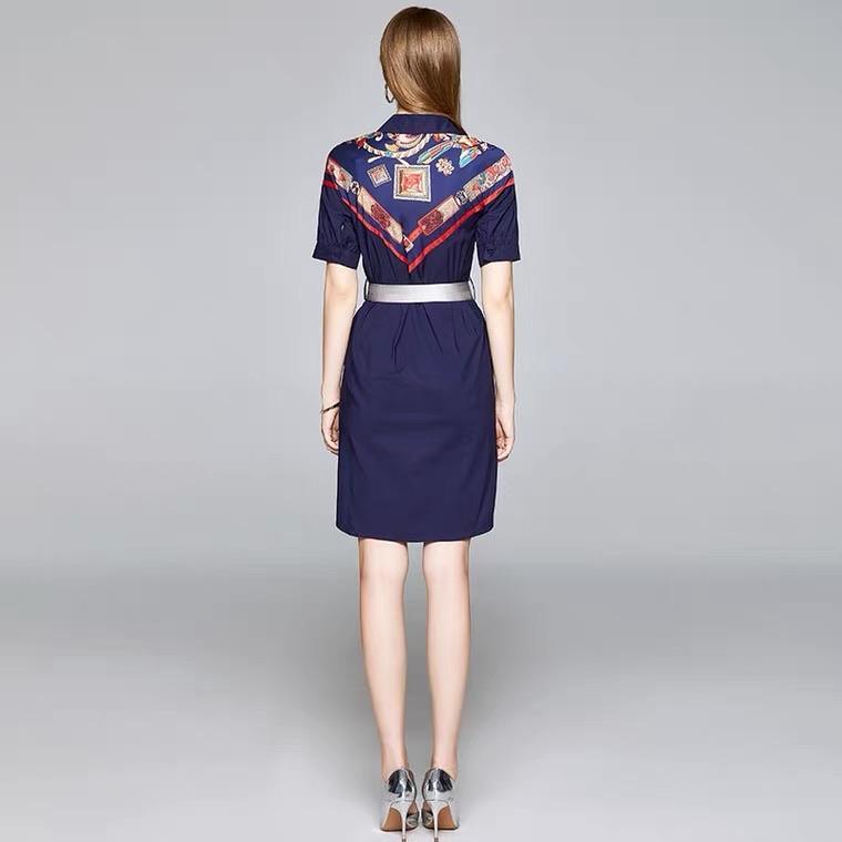 Libya Luxury Scarf Dress