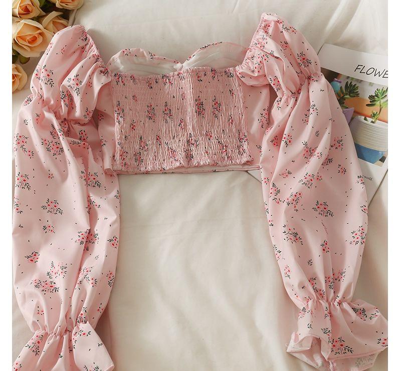 Lourds Floral Statement Top