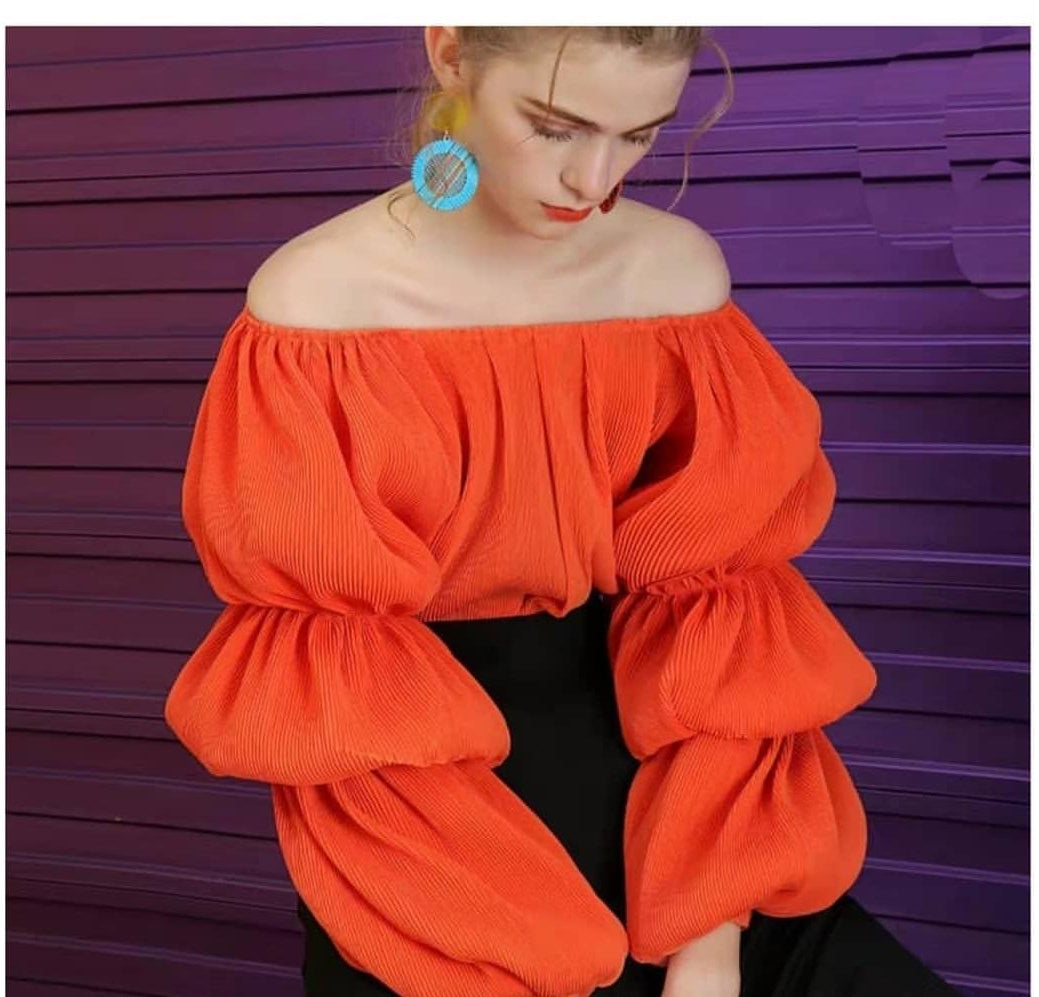 Montage Pleated Blouses