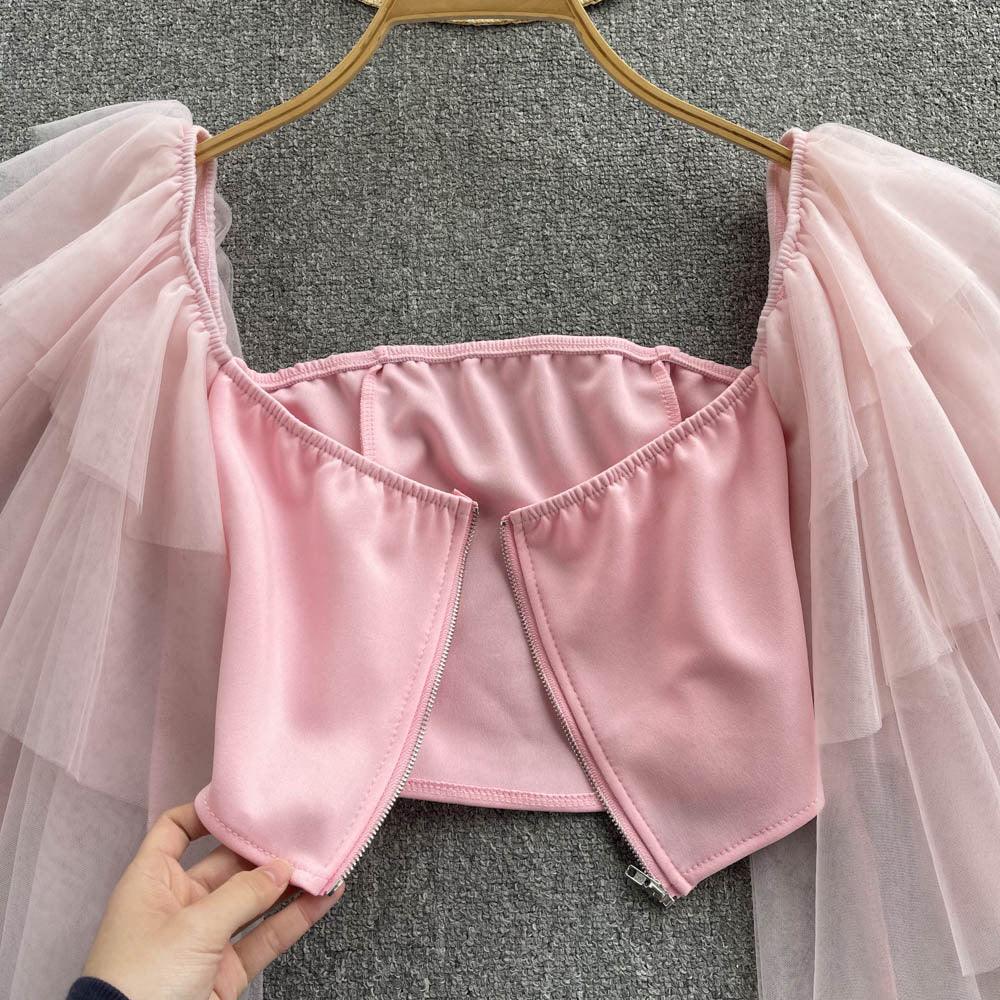 Moss Butterfly Top