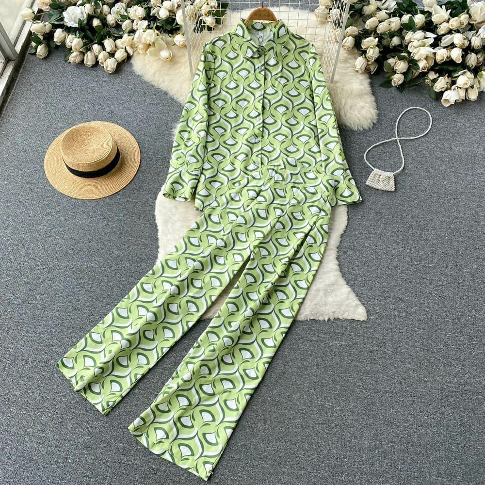Terra Abstract Coord Set In Olive