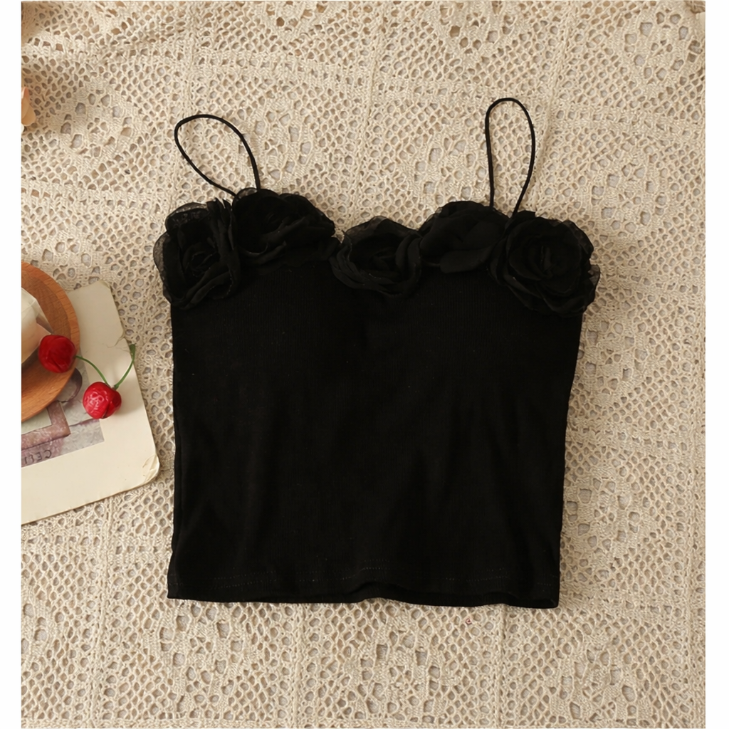 Mexico Rose Padded Top