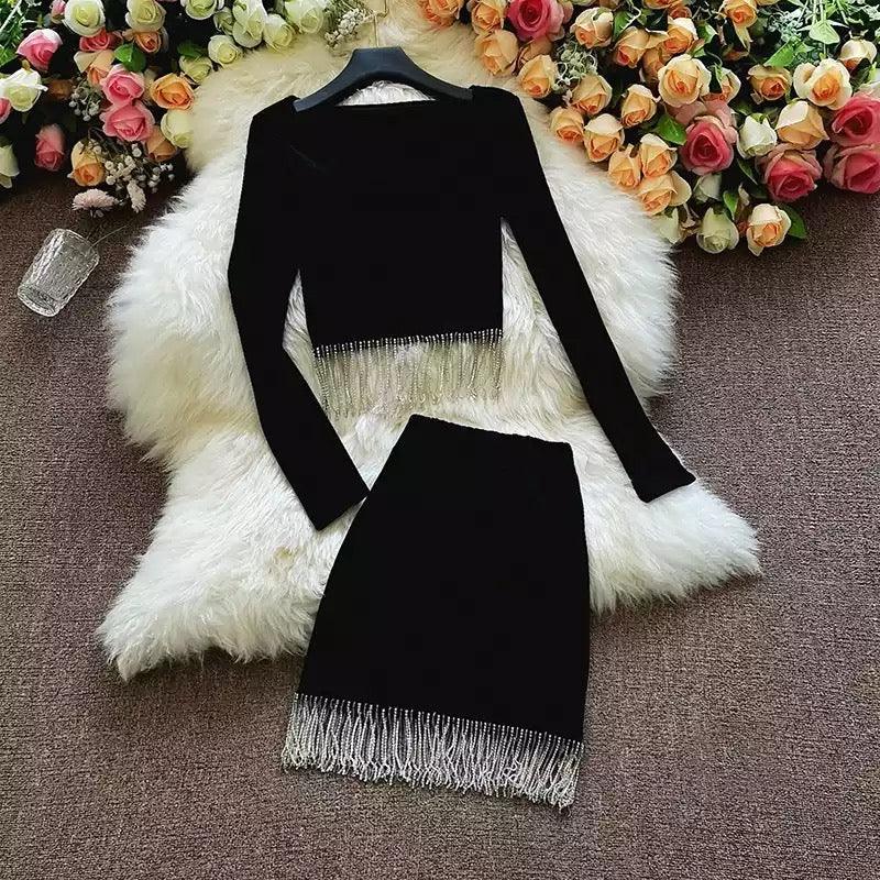 Sikoy Party Coord Set In Black