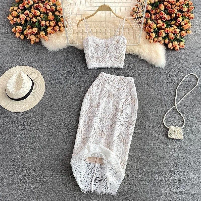 Seychelles Coord Set In White