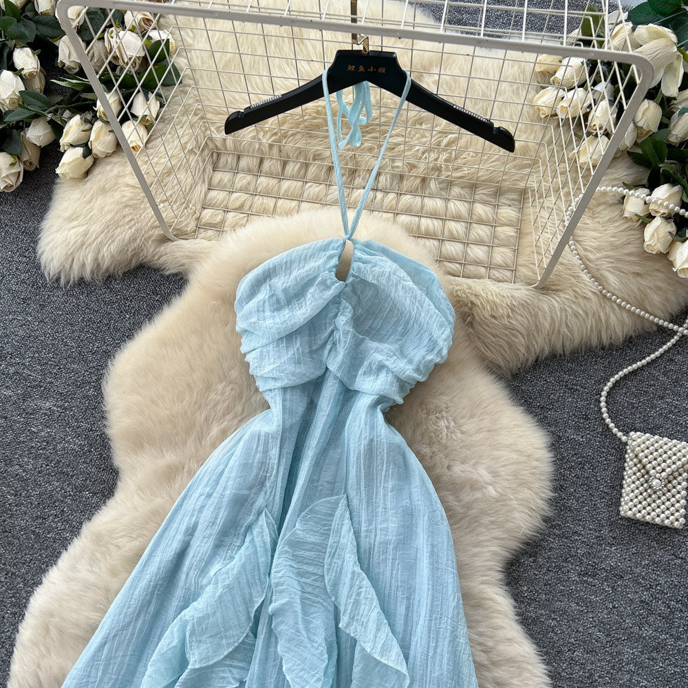 Maelle Ruffle Maxi Dress