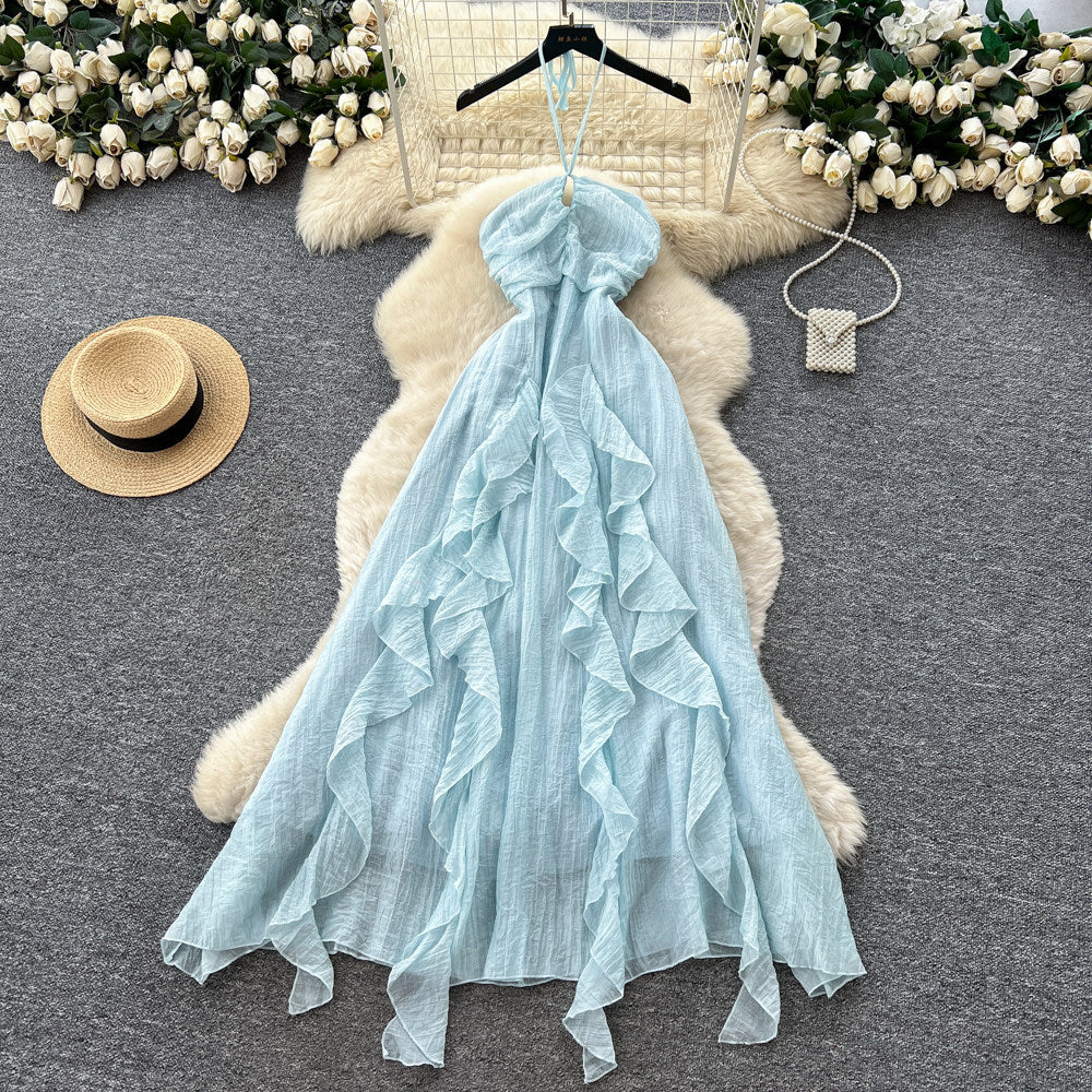 Maelle Ruffle Maxi Dress