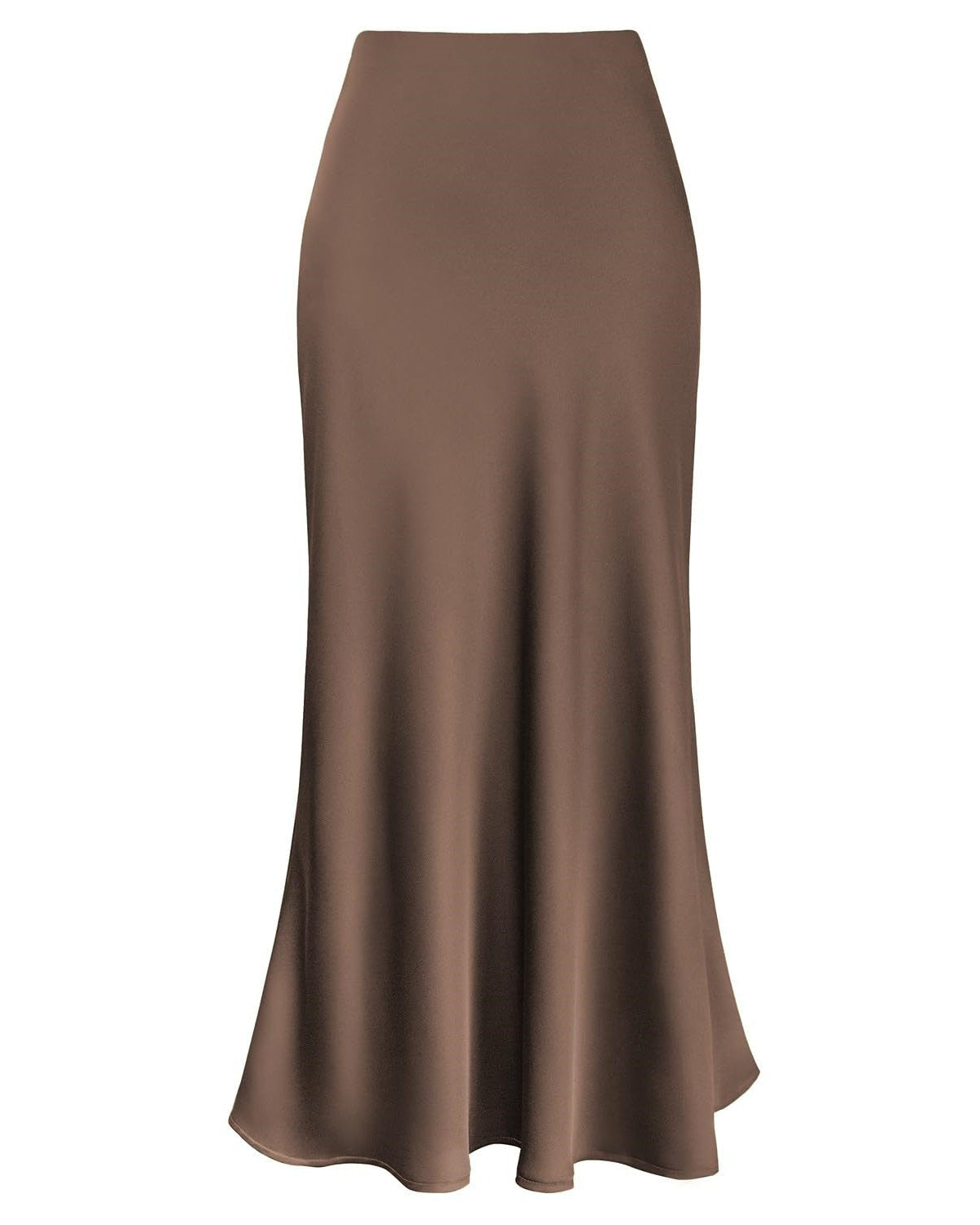 Galore Satin Midi Skirt