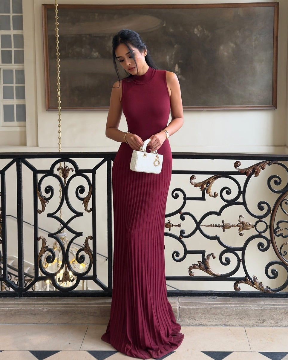 Orelia Knitted Maxi Dress