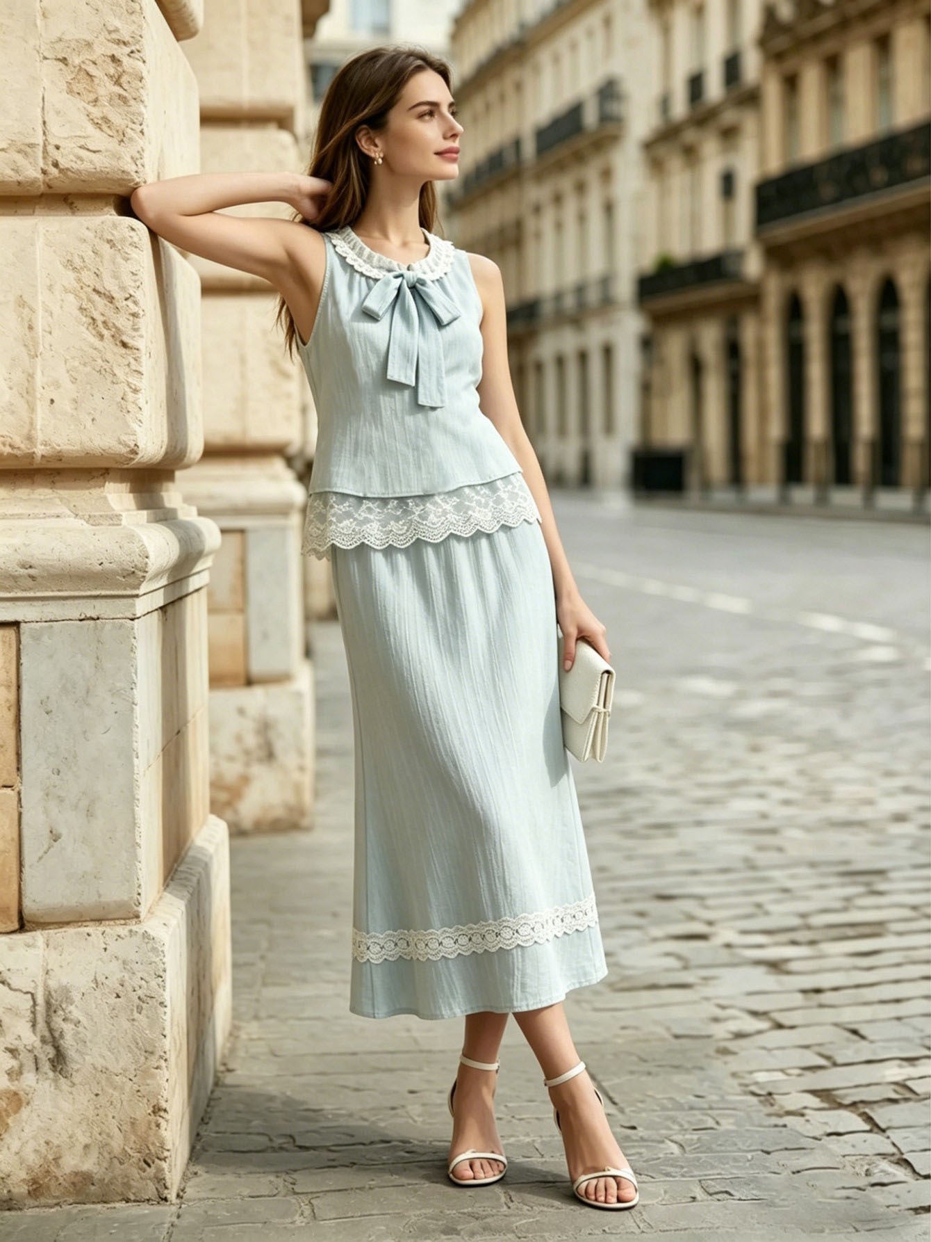 Bettina Lace Coord Skirt Set