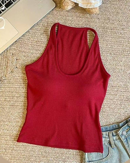 Anna Crop Padded Top