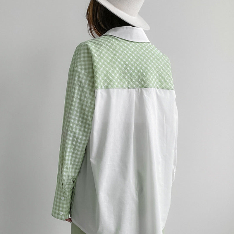 Iconic 2 Tone Oversized Shirt