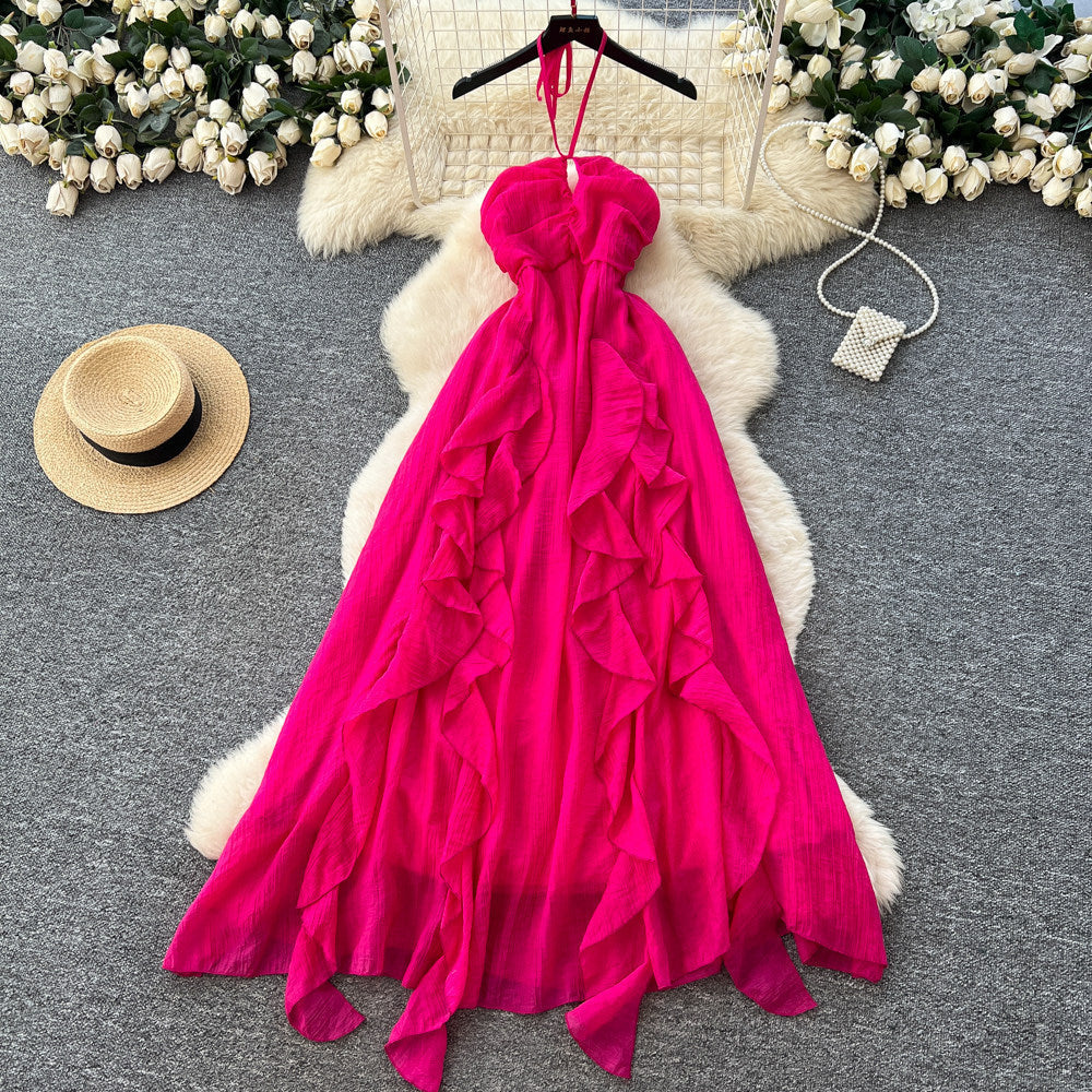 Maelle Ruffle Maxi Dress