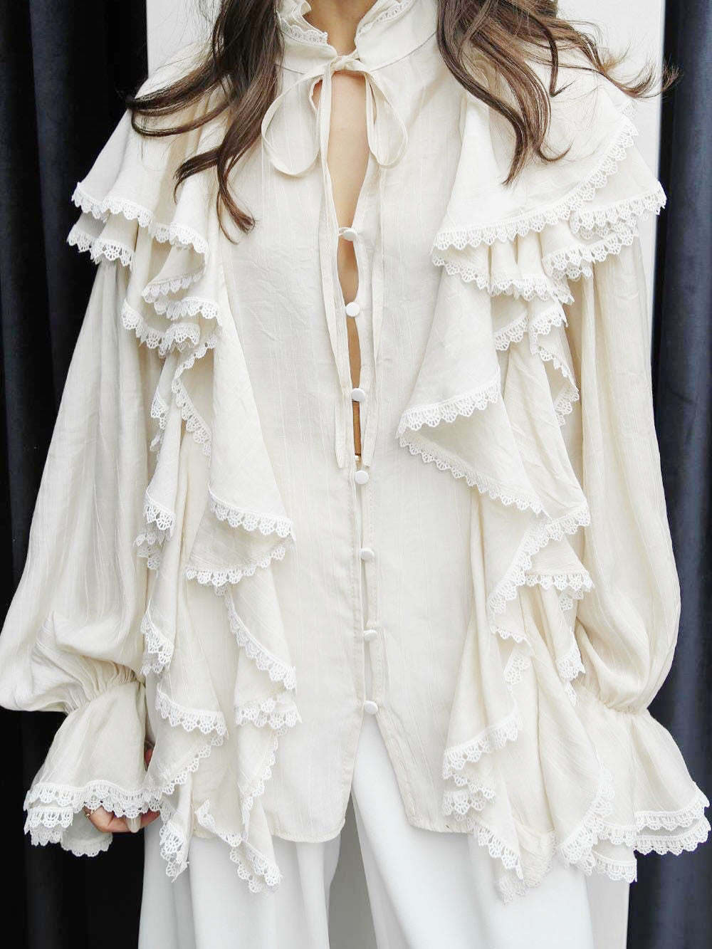 Tolan Ruffle Summer Top