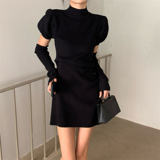 Antonia Soft Dress With Sleeves