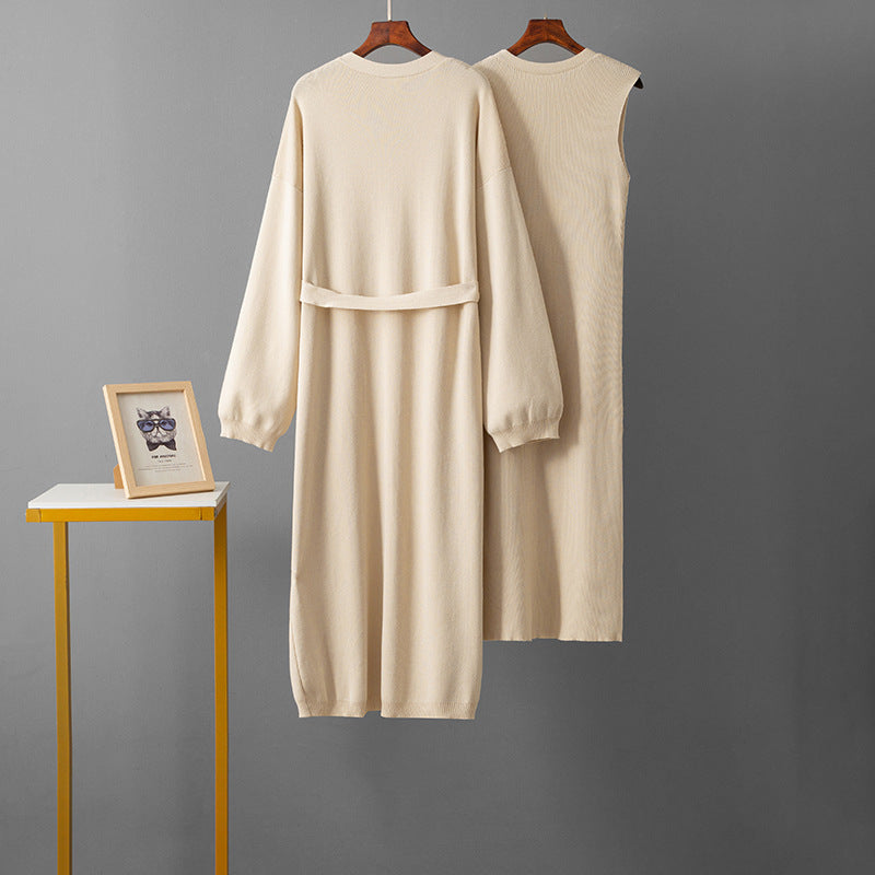 Romy Luxe Winter Dress With Cape