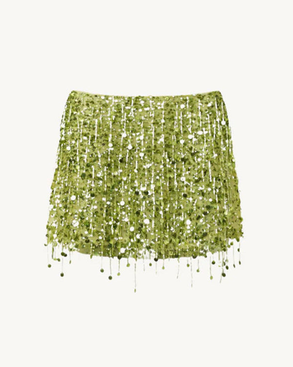 Annico Sequin Coord Skirt Set