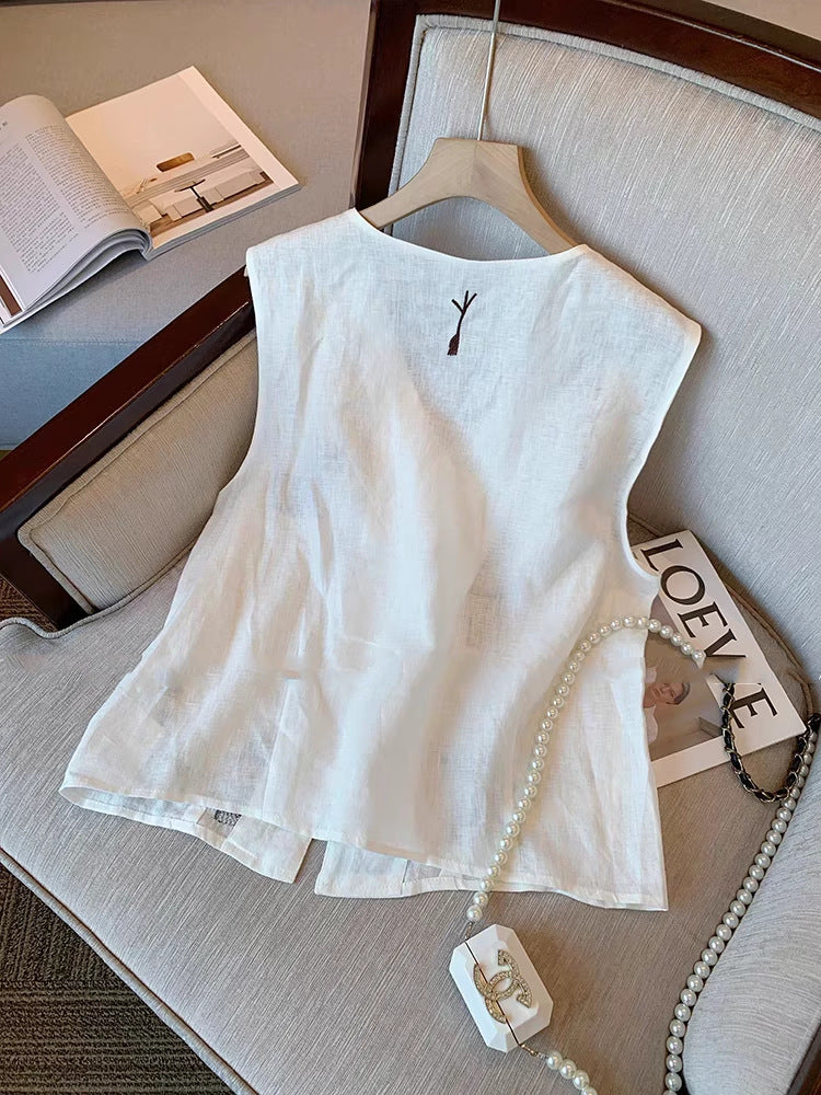 Agnes Vest Summer Top