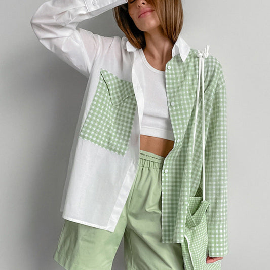 Iconic 2 Tone Oversized Shirt