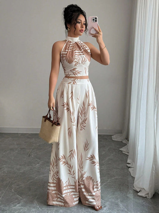 Rene Printed Top Coord Set