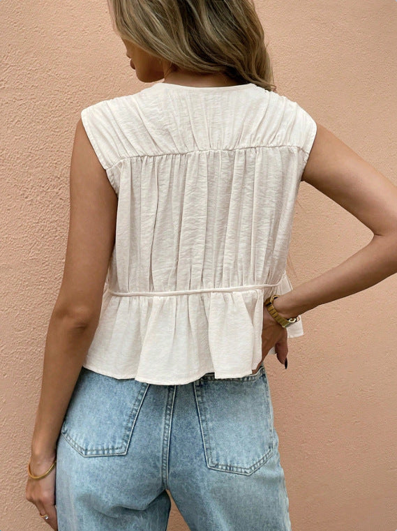 Romilly Knot Layered Top