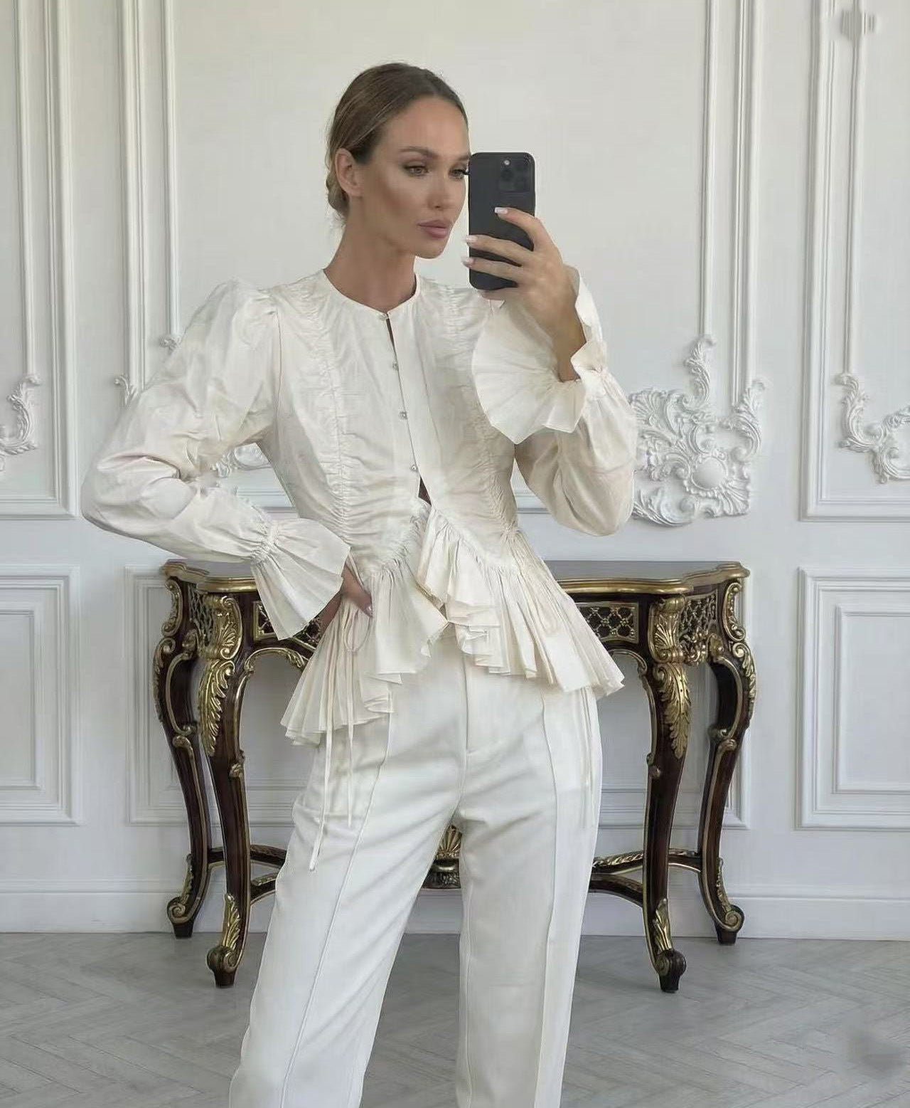 Macey Ruffle Summer Top