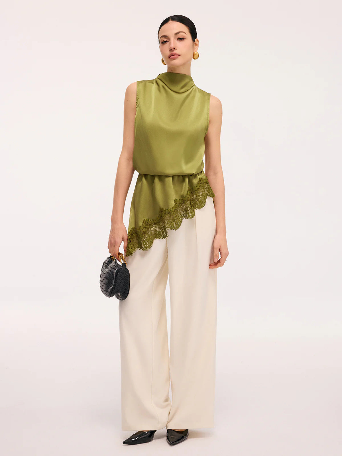 Cathy Statement Sleeveless Top