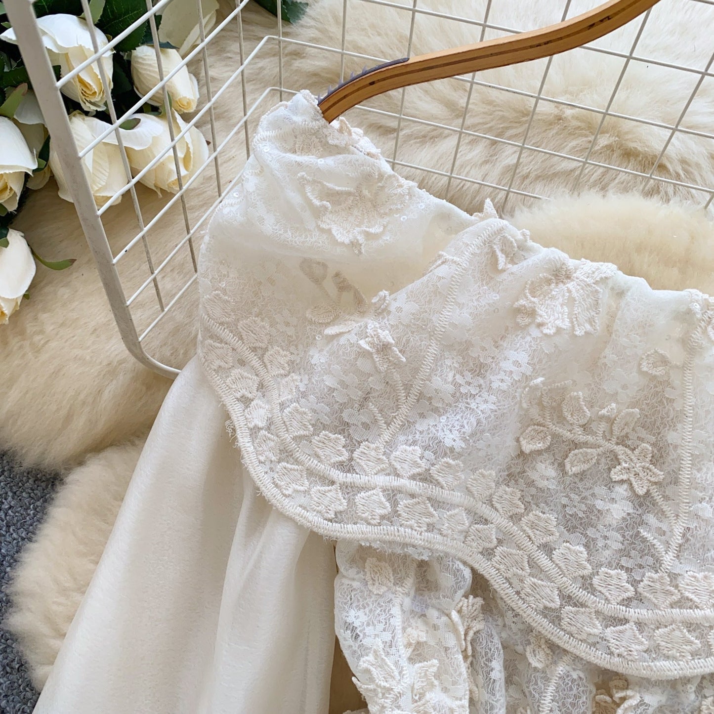 Odessa Embroidery Off Shoulder Top