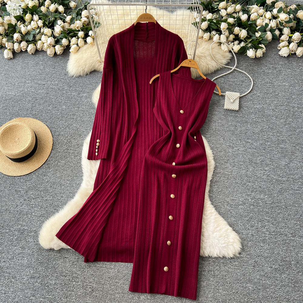 Delphin Winter Dress With Cape