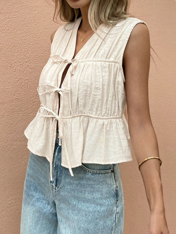 Romilly Knot Layered Top