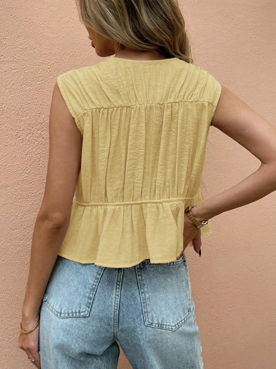 Romilly Knot Layered Top