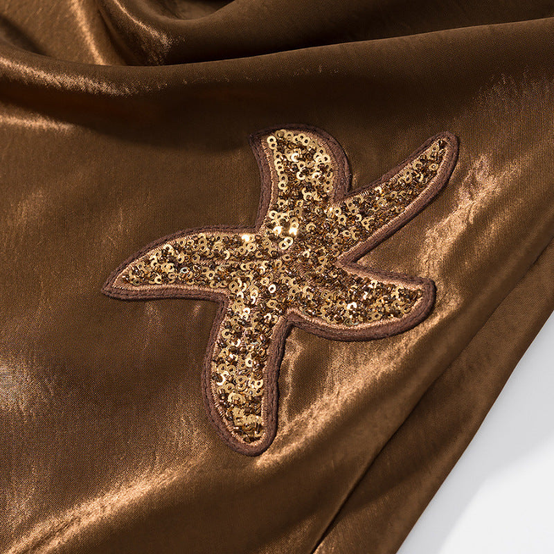 Sable Embellished Mini Dress