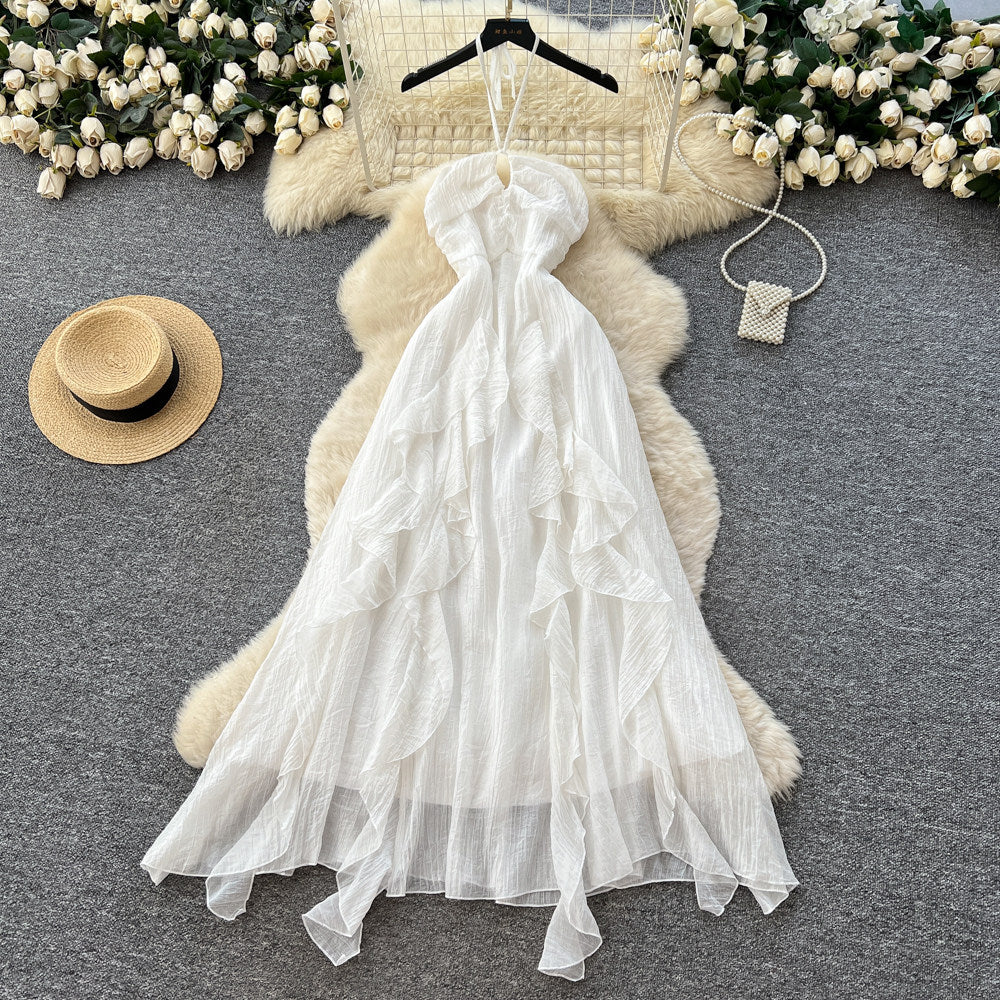 Maelle Ruffle Maxi Dress