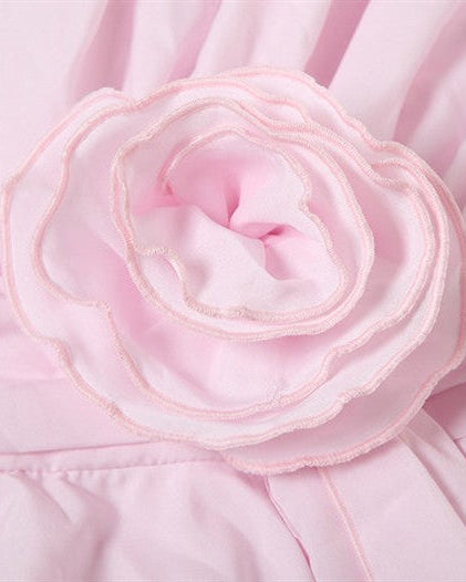 Olio Rose Ruffle Mini Dress