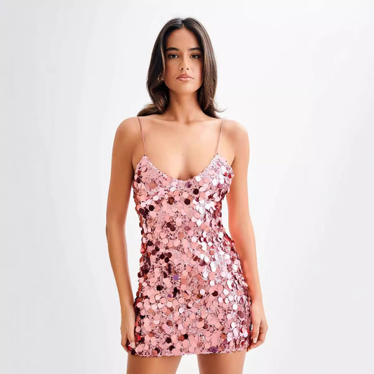Tara Sequin Mini Dress
