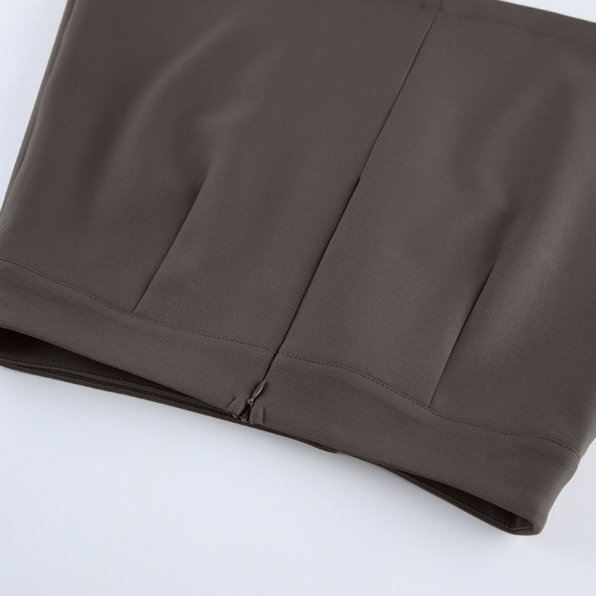 Lucia Overlap Mini Skirt