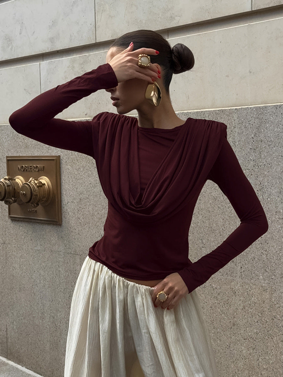 Wiley Cowl Summer Top