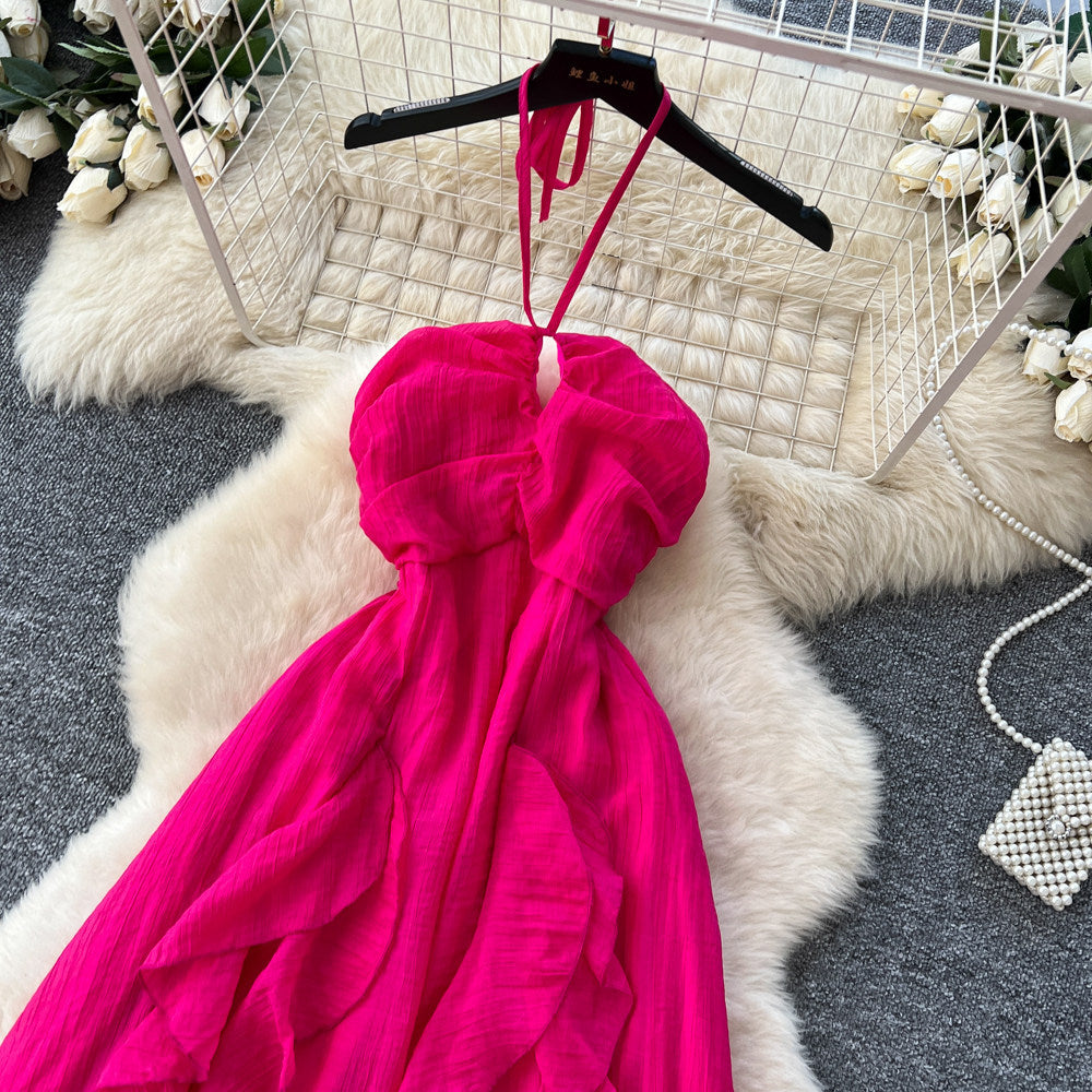 Maelle Ruffle Maxi Dress
