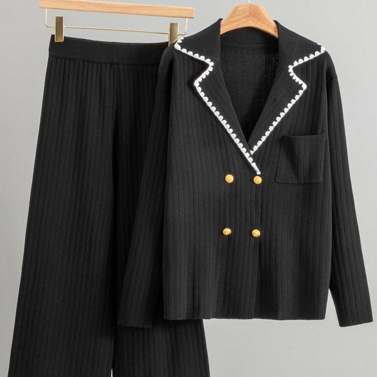 Elise Premium Woolen Coord Set